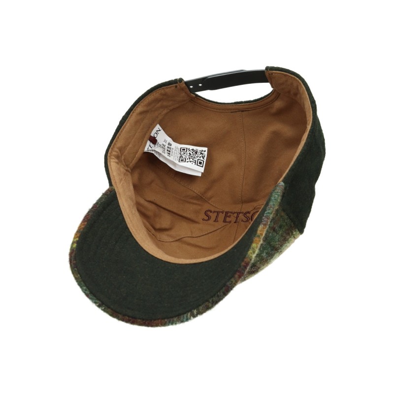 Stetson Wool Check Trucker Cap...