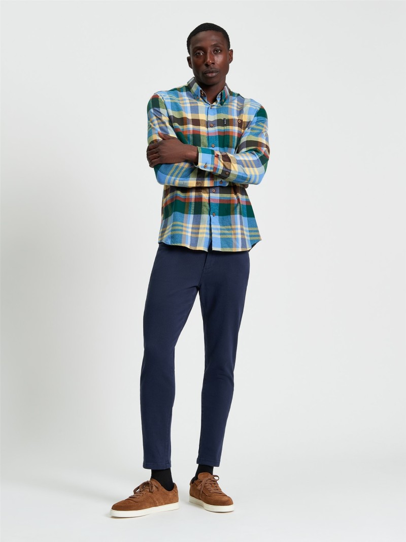 Ben Sherman Brushed Check Shirt...
