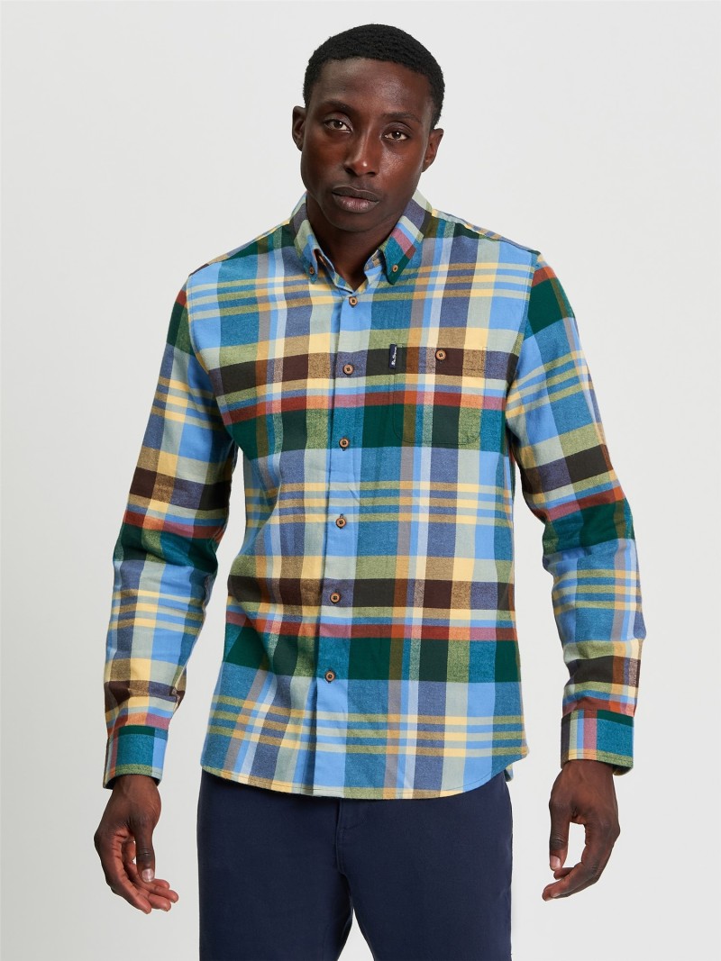 Ben Sherman Brushed Check Shirt...