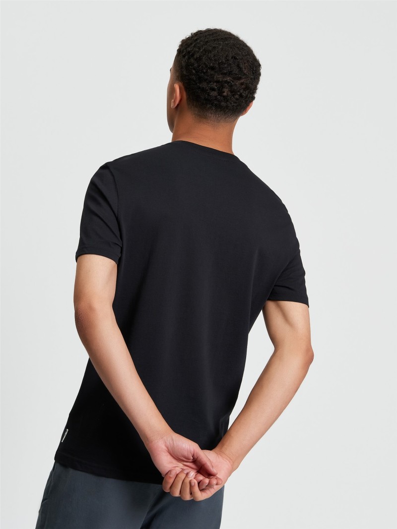 Ben Sherman Scooter Spray Tee Black
