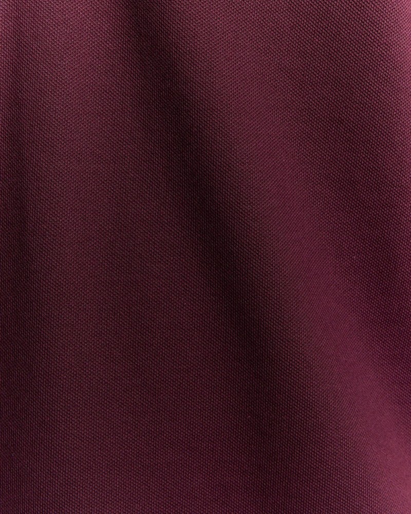 Lyle & Scott Plain Polo Burgundy