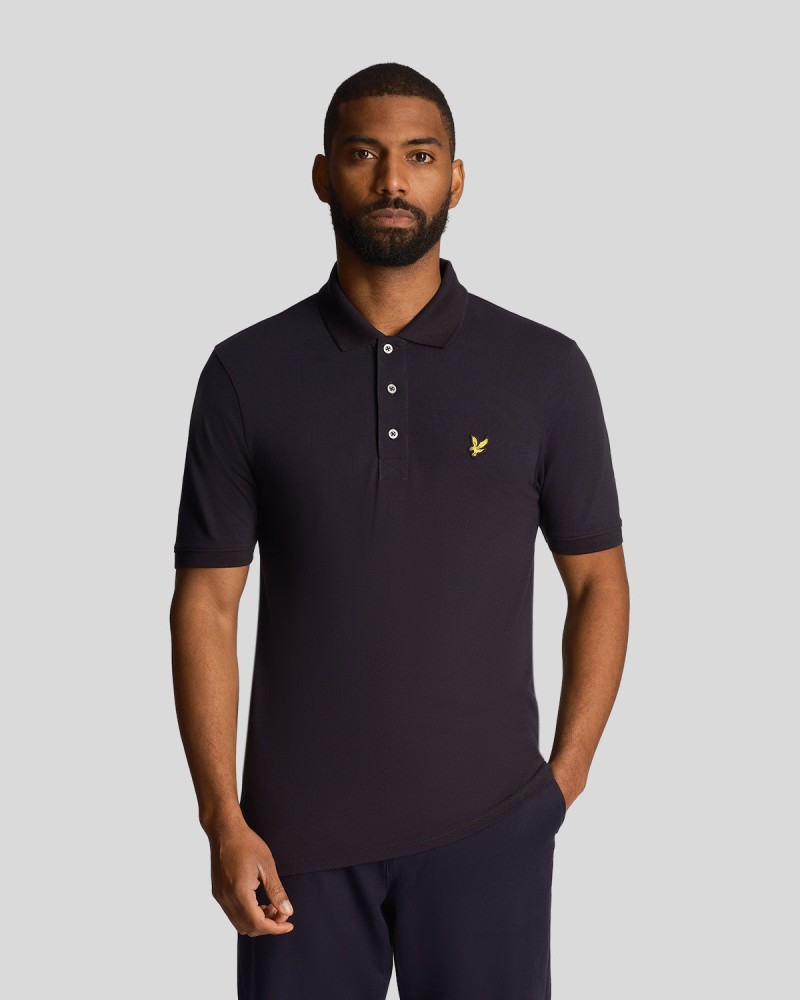 Lyle & Scott Plain Polo Dark Navy