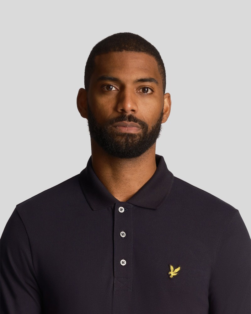 Lyle & Scott Plain Polo Dark Navy