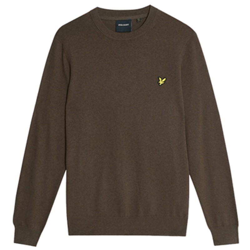 Lyle & Scott Cotton Merino Crew...