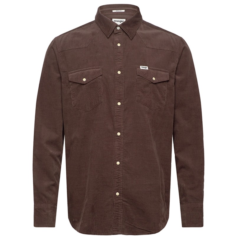Wrangler Western Corduroy Shirt Mole