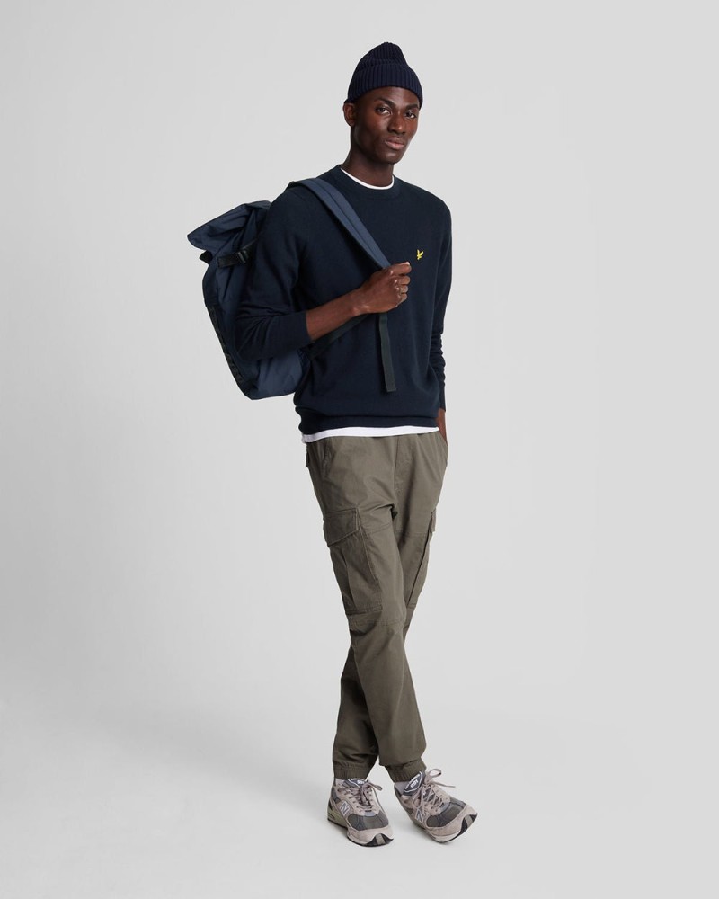 Lyle & Scott Cotton Merino Crew...