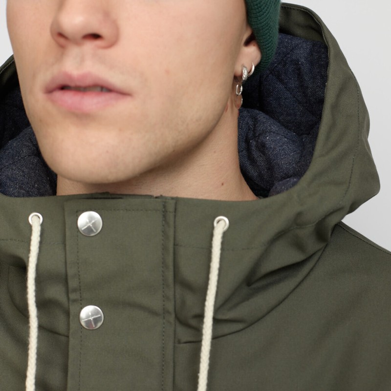 Revolution 7311 Hooded Jacket Army