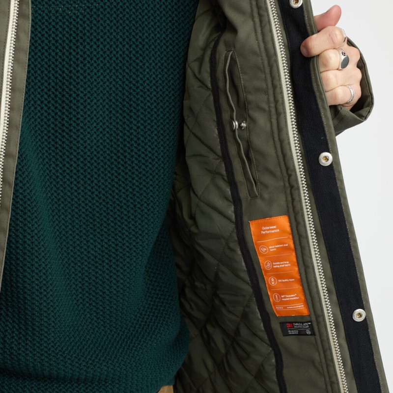 Revolution 7311 Hooded Jacket Army