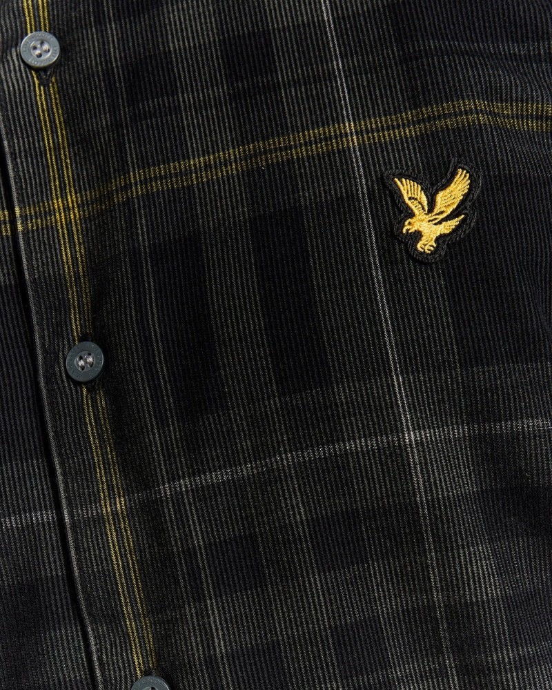 Lyle & Scott Tartan Corduroy Shirt...