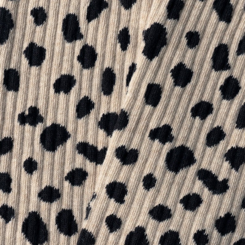 Jimmy Lion Athletic Cheetah Print Socks