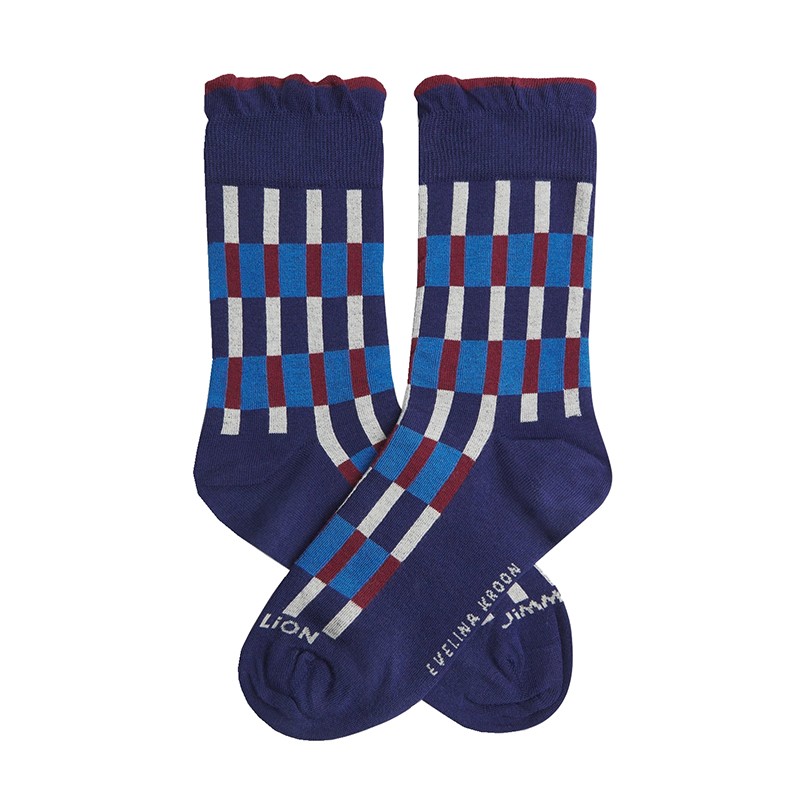 Jimmy Lion Evelina Kroon Pattern 4 Socks