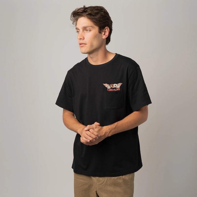 Jimmy Lion Gizmo Pocket Tee Black
