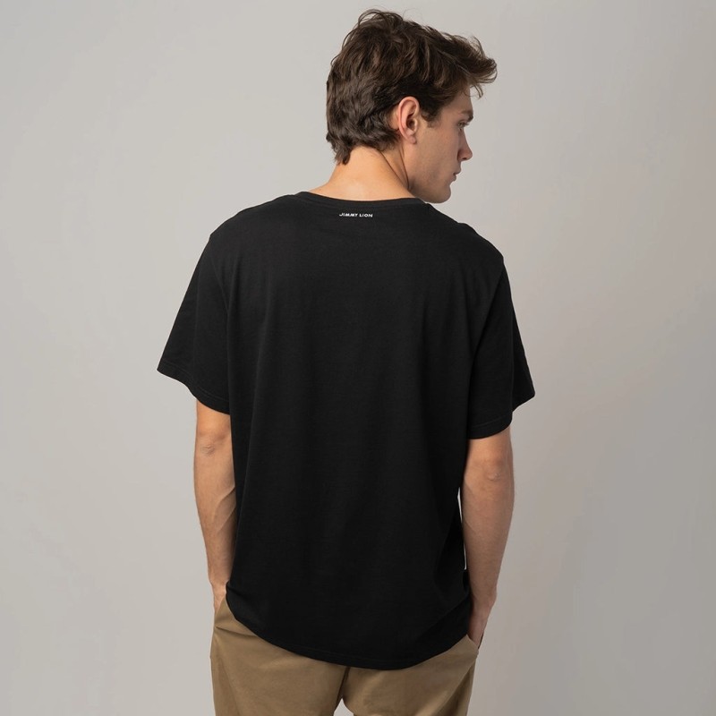 Jimmy Lion Gizmo Pocket Tee Black