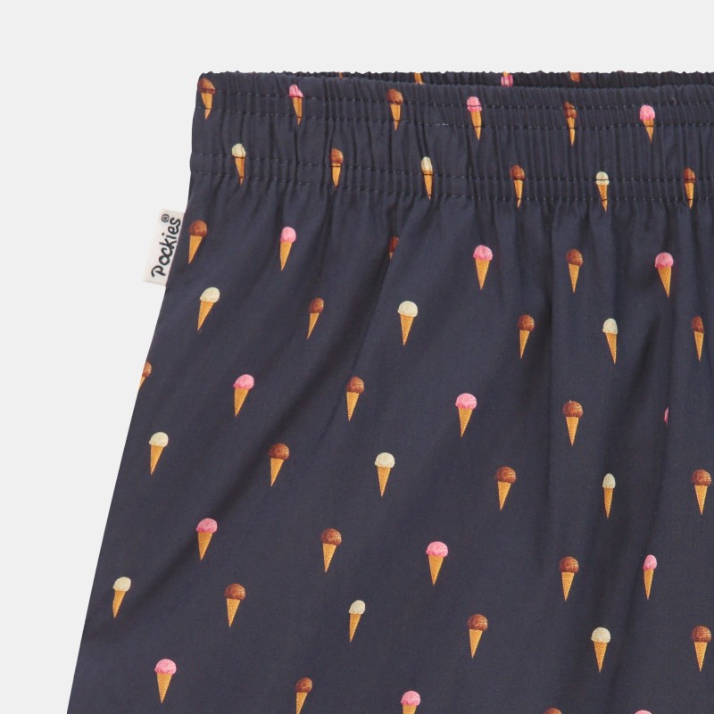 Pockies Icecream Boxer Shorts Navy