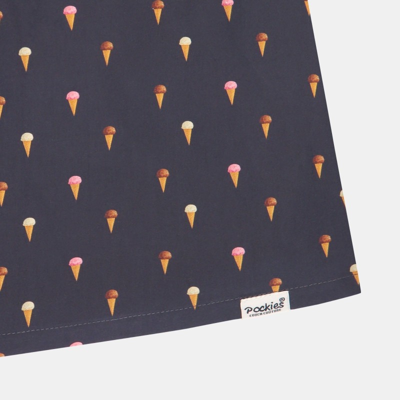 Pockies Icecream Boxer Shorts Navy