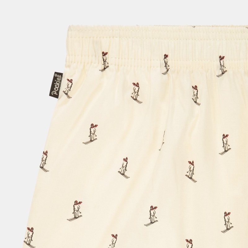 Pockies Ski Man Boxer Shorts Offwhite