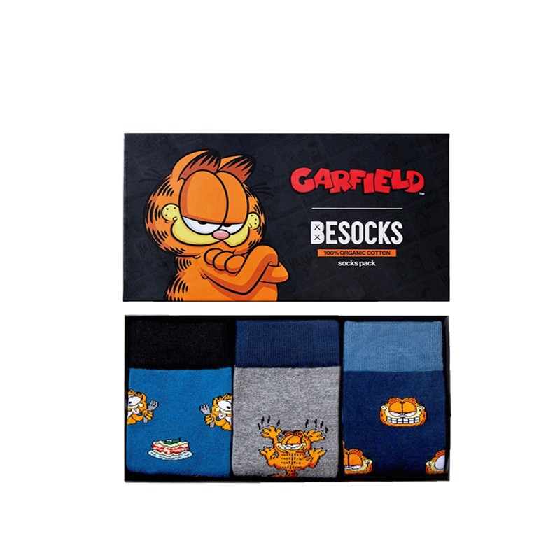 Besocks BeGarfield Pack Socks (3 Udes.)