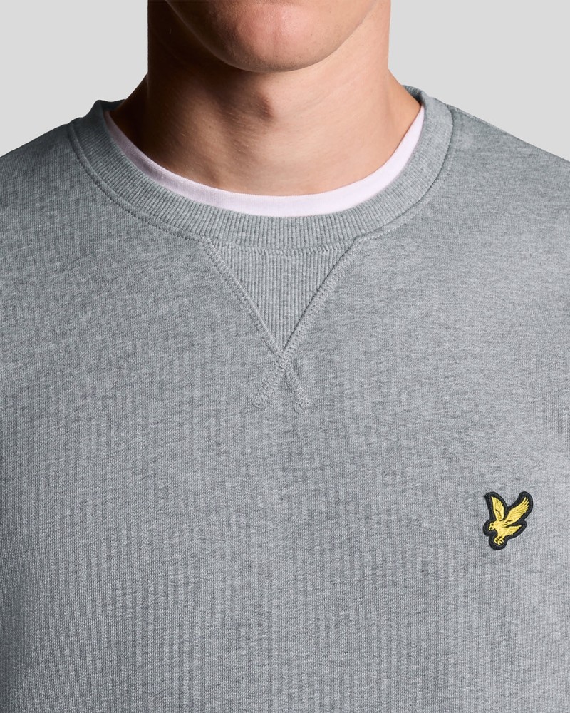 Lyle & Scott Sweatshirt Crewneck Mid...