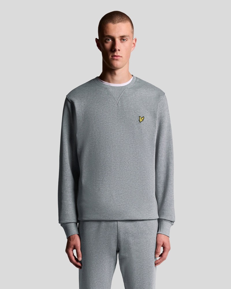 Lyle & Scott Sweatshirt Crewneck Mid...