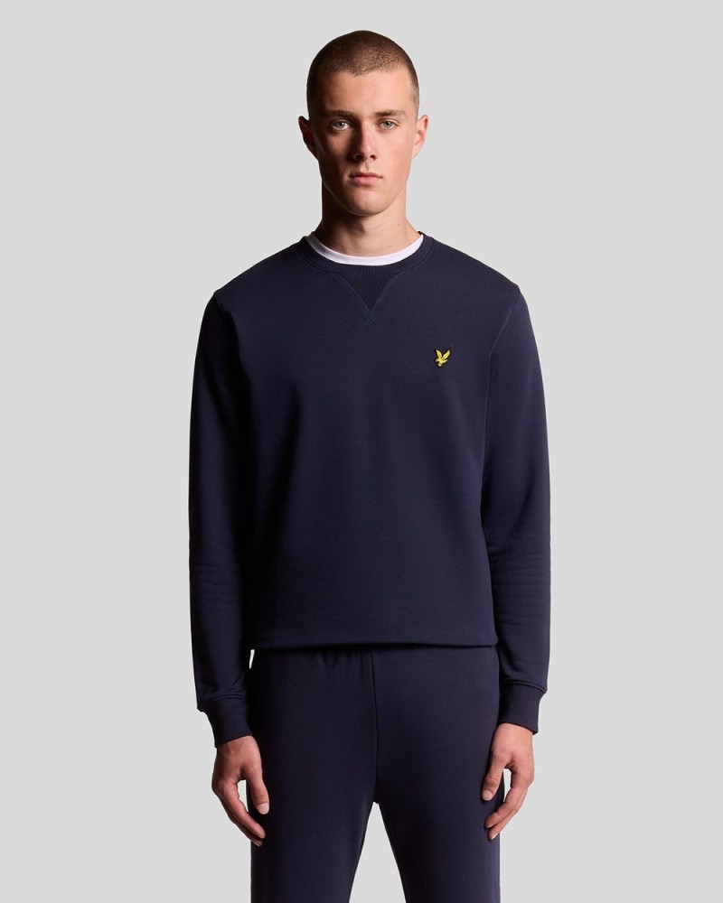 Lyle & Scott Sweatshirt Crewneck Navy