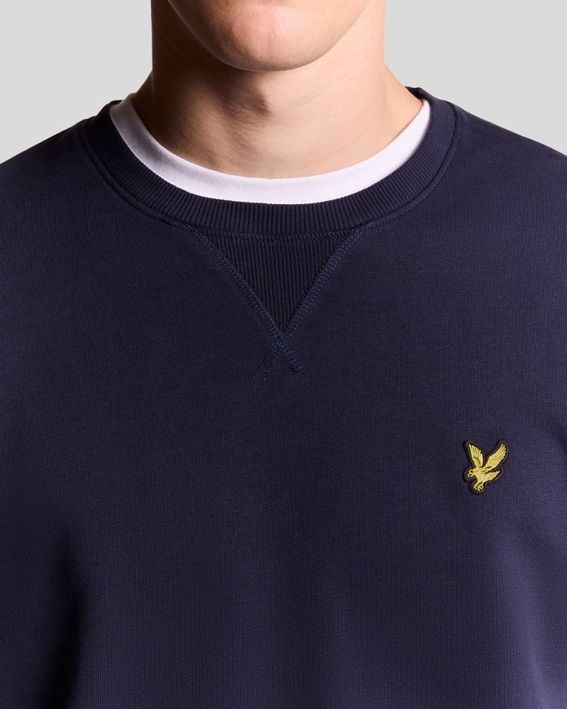 Lyle & Scott Sweatshirt Crewneck Navy