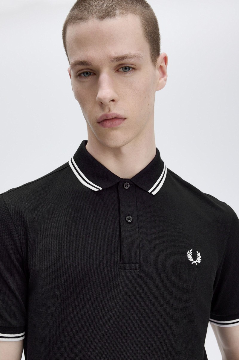 Fred Perry M3600 Twin Tipped Polo...