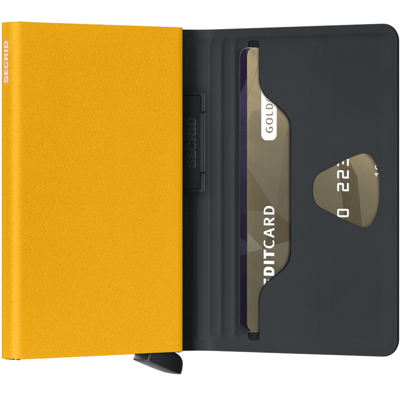 Secrid Band Wallet TPU Black/Ochre