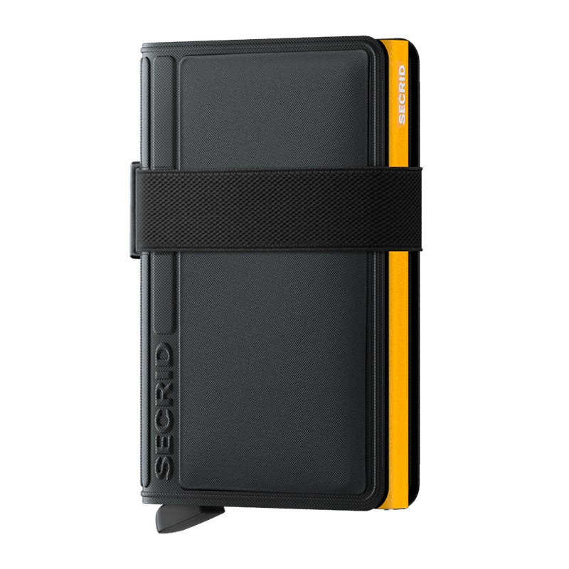 Secrid Band Wallet TPU Black/Ochre