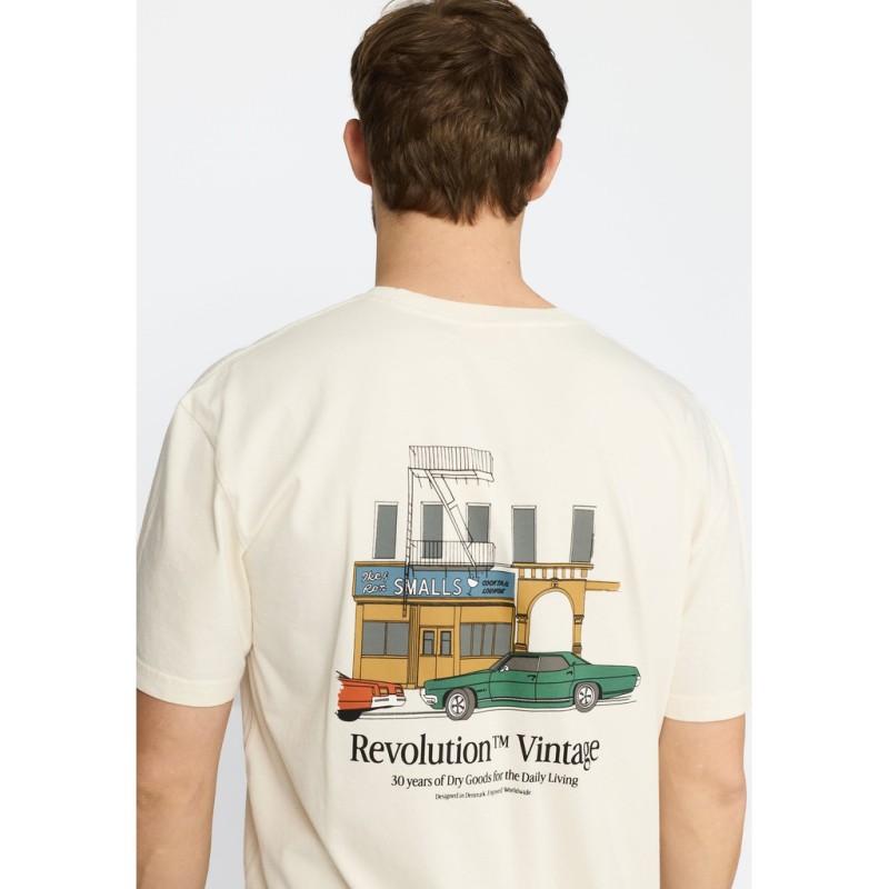 Revolution 1435 SMA Loose Tee Offwhite