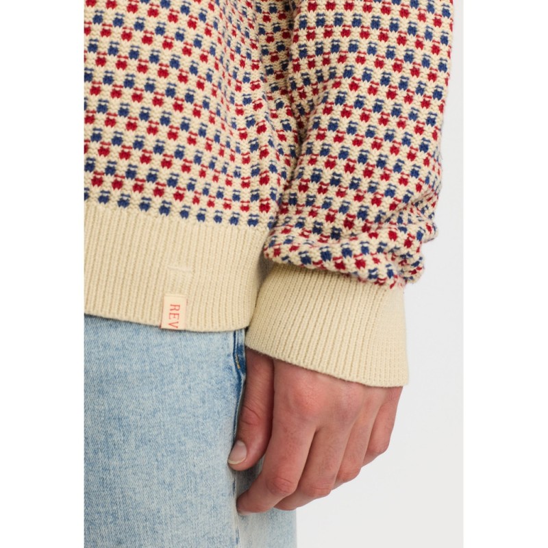 Revolution 6613 Loose Knit Sweater Red