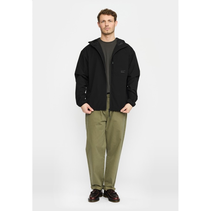 Revolution 7881 Hooded Jacket Black