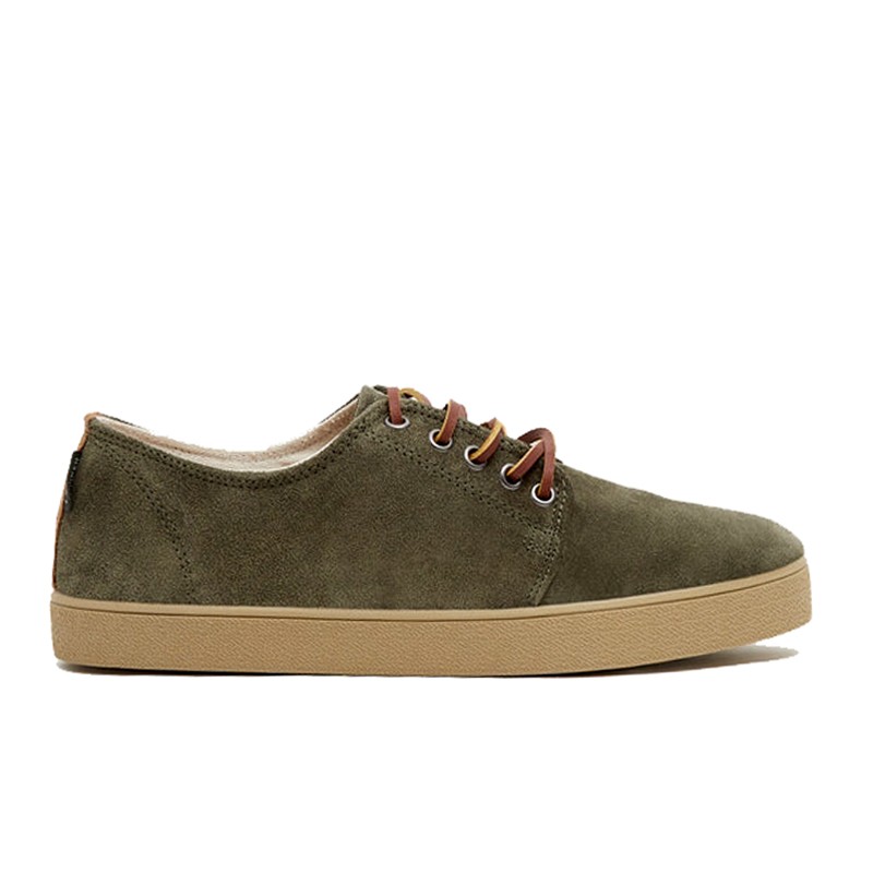 Pompeii Higby Suede Forest Dijon