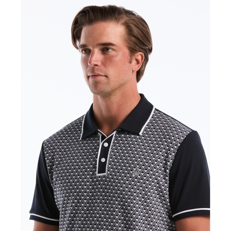 Original Penguin Diamond Jacquard...