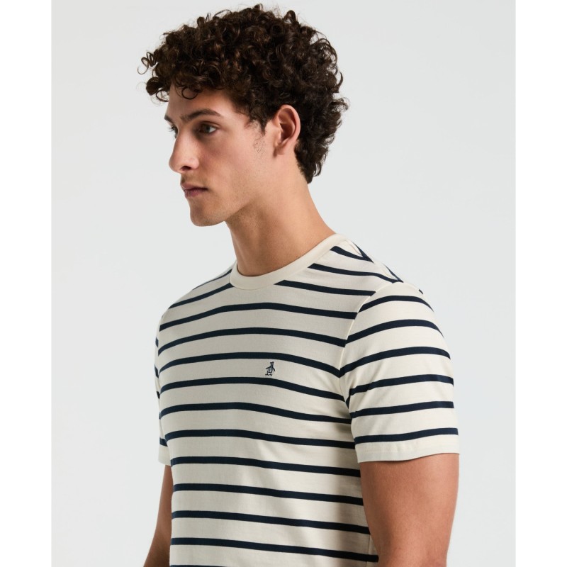 Original Penguin Breton Stripped Tee...