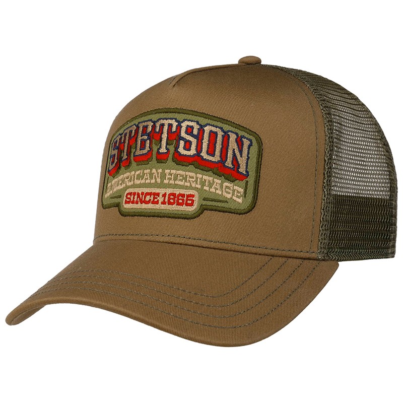 Stetson Vintage Western Trucker Cap...