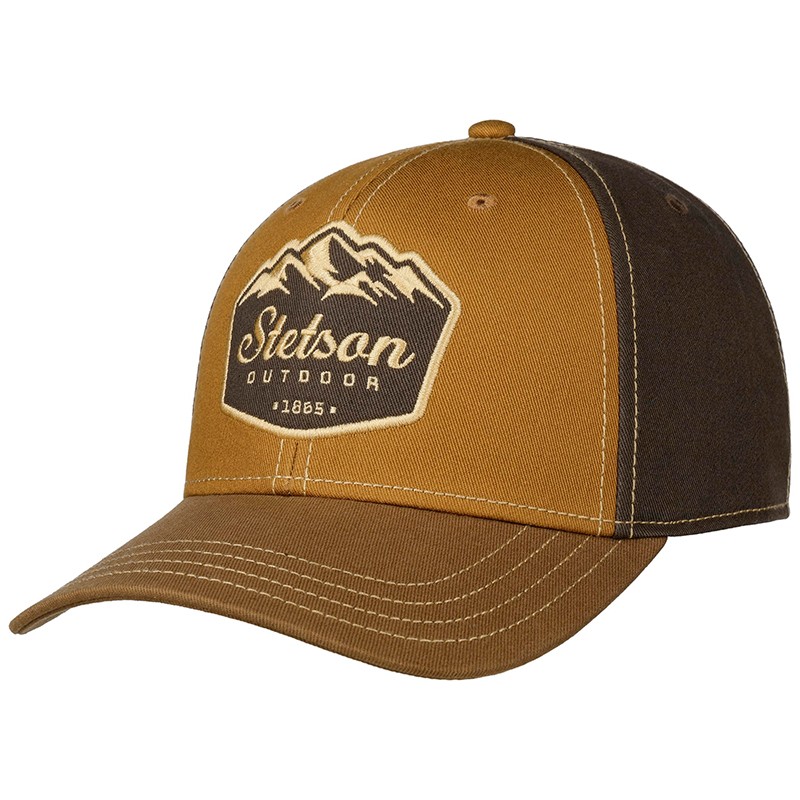 Stetson Ranger Baseball Cap Brown/Ochre