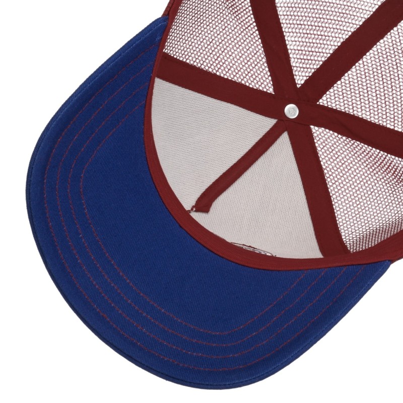 Stetson Lettering Trucker Cap Blue/Wine