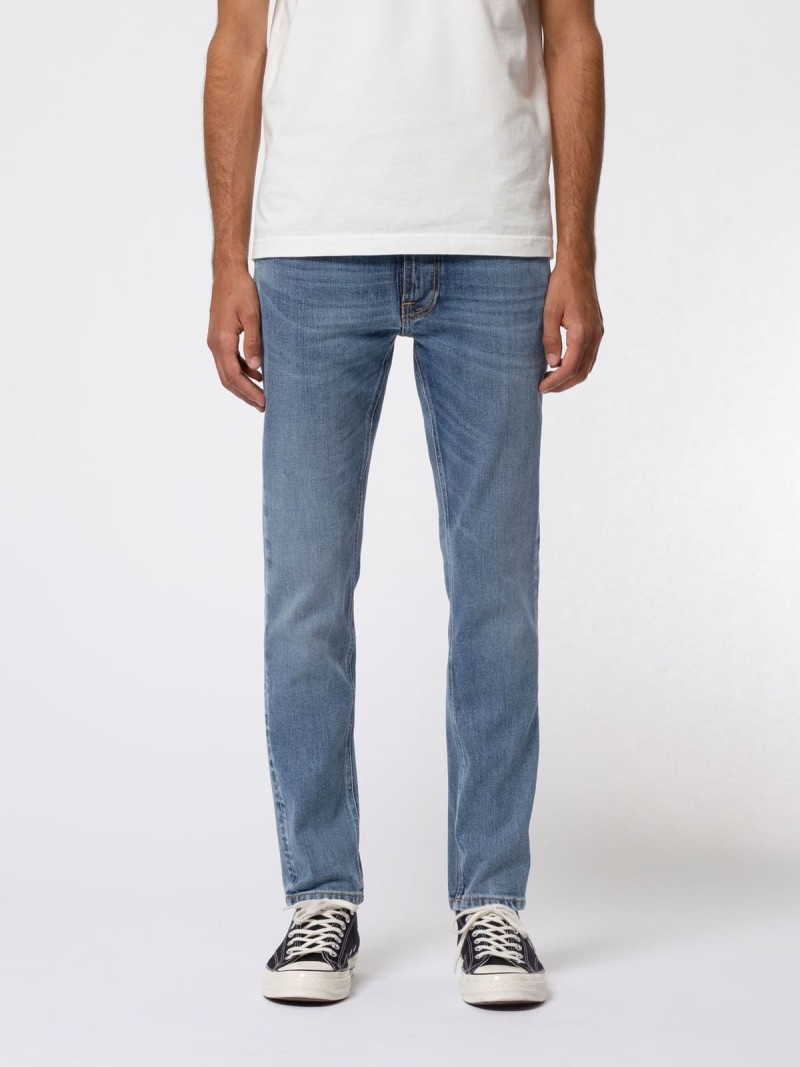 Nudie Jeans Lean Dean Jeans Lost Orange
