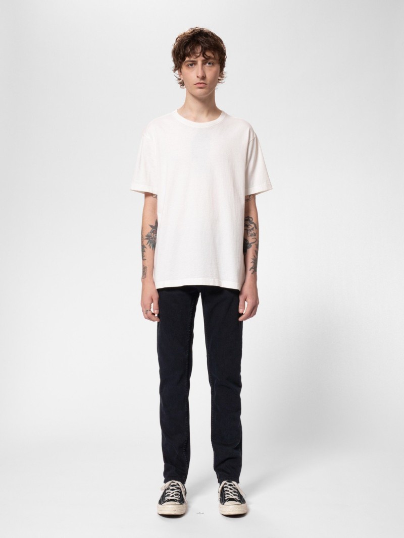 Nudie Jeans Lean Dean Jeans Black Skies