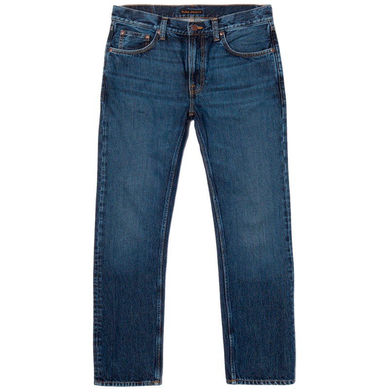 Nudie Jeans Gritty Jackson Blue Soil