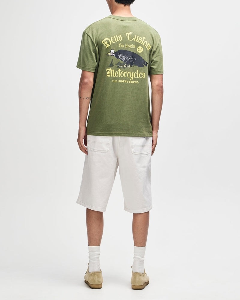 Deus Ex Machina Beep-Beep Tee Pine Green