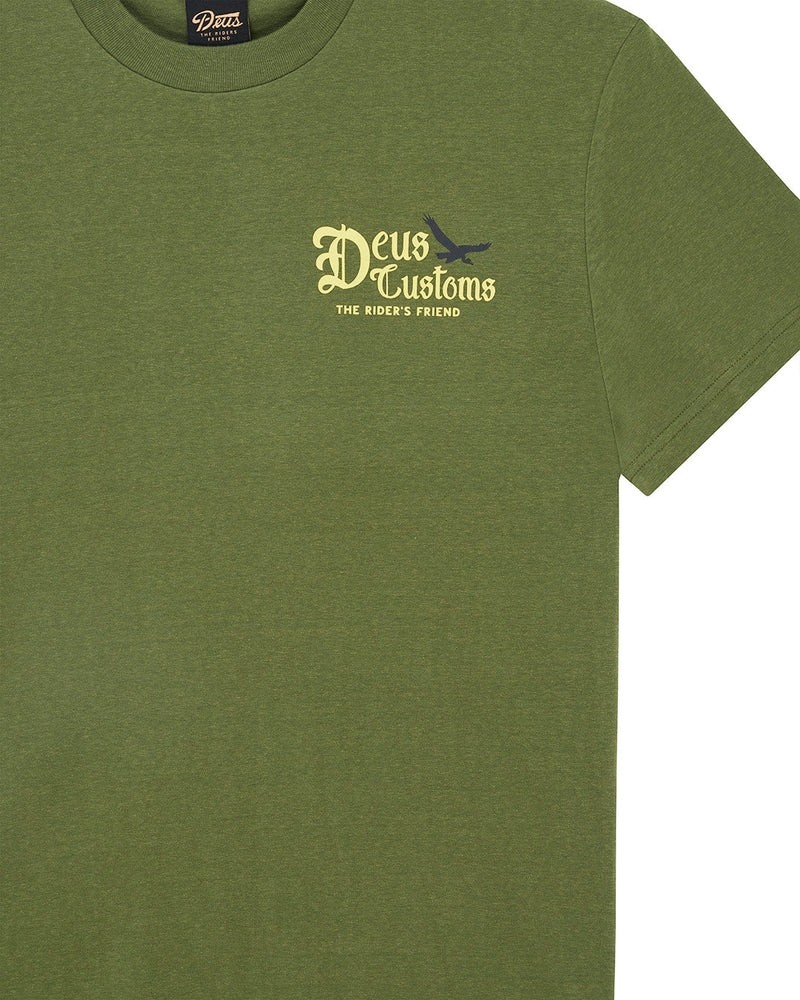 Deus Ex Machina Beep-Beep Tee Pine Green
