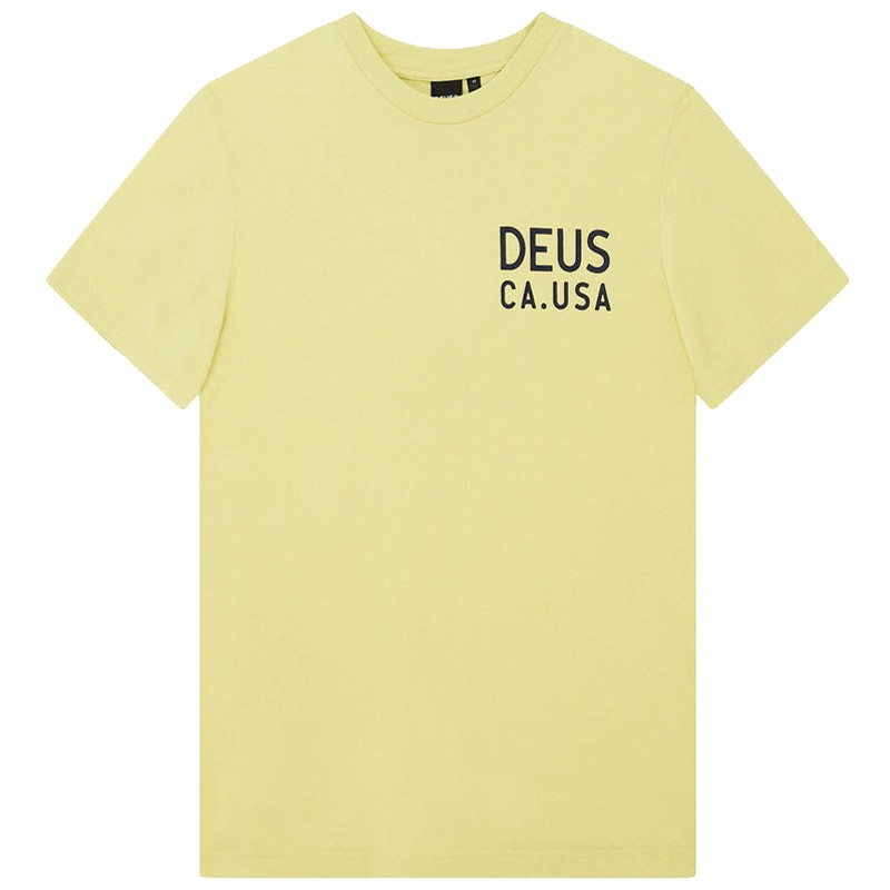 Deus Ex Machina Camber Tee Canary Yellow