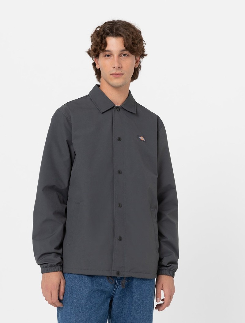 Dickies Oakport Coach Jacket Charcoal...