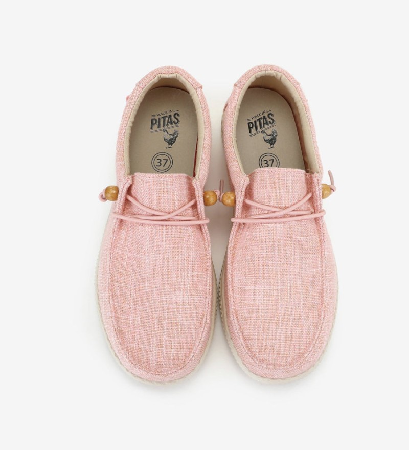 Walk In Pitas WP150 Wallabi Linen Rosa