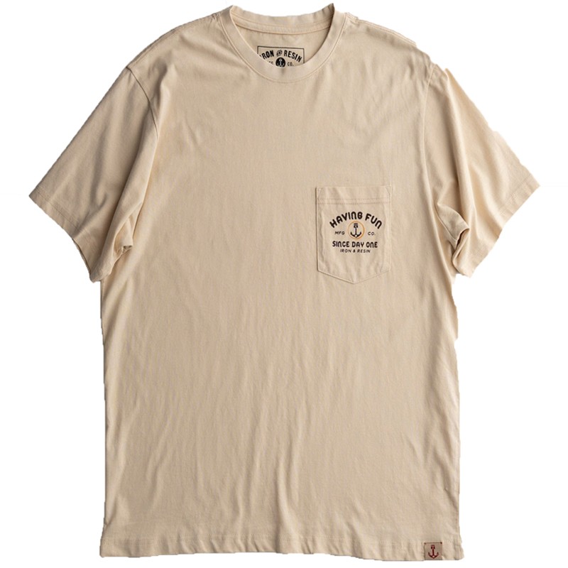 Iron & Resin Having Fun Pocket Tee...