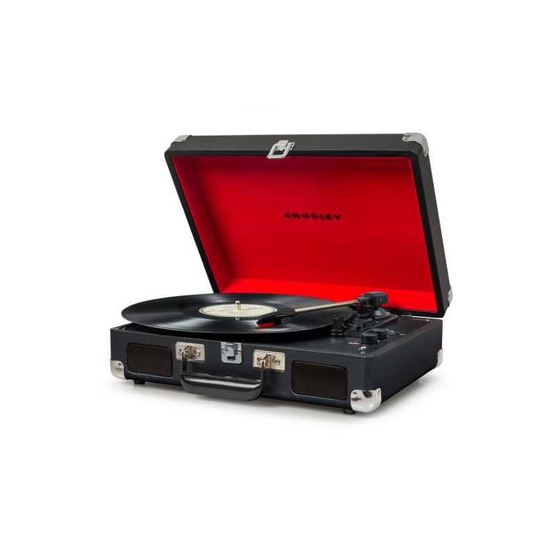Crosley Cruiser Deluxe Turntable Black