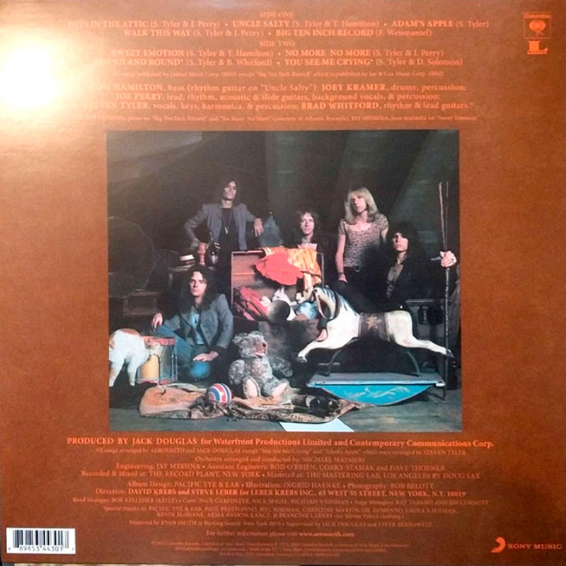 Aerosmith "Toys In the Attic" Vinilo