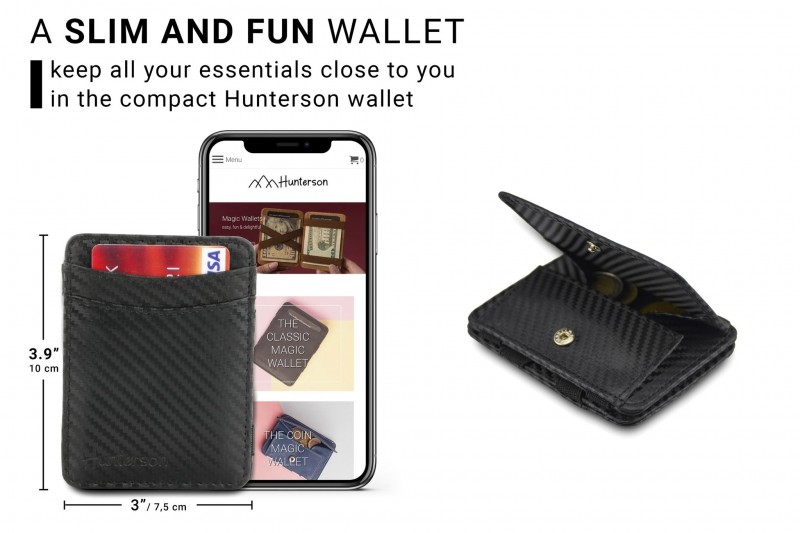 Hunterson Magic Coin RFID Leather...