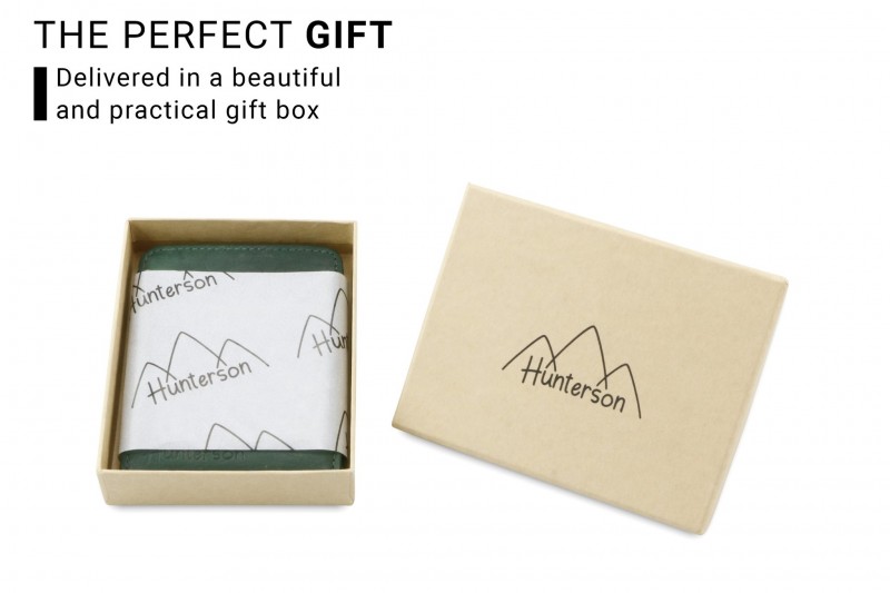 Hunterson Magic RFID Leather Wallet...